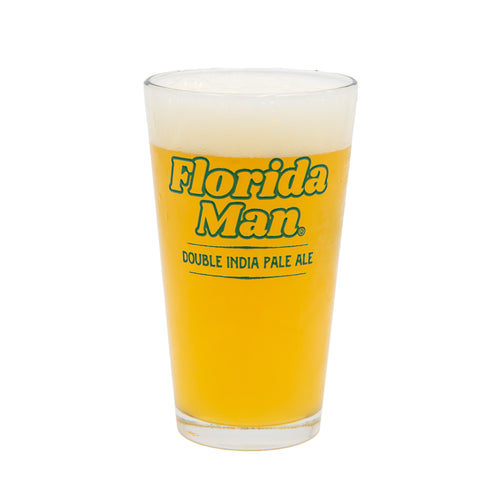 Florida Man Pint Glass