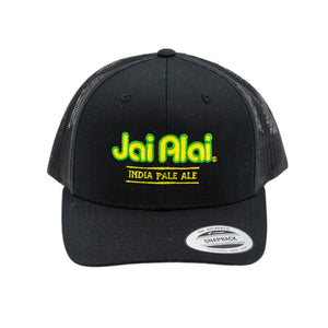 Jai Alai IPA Black Trucker Hat